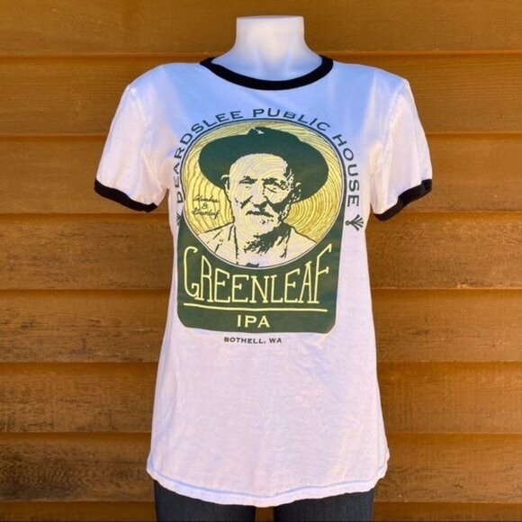 Brewer Beardslee Public House Bothell Washington White T-Shirt Size M - Picture 1 of 10